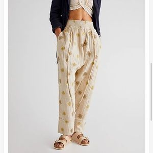 Free People Beach Rocker Embellished Harem Pants